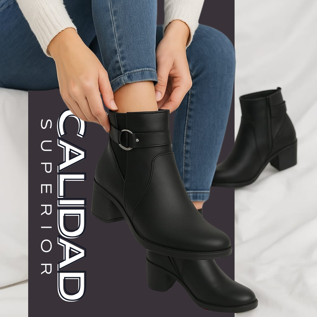 Bota Chic para Mujer – Elegancia y Comodidad en Cuero Premium